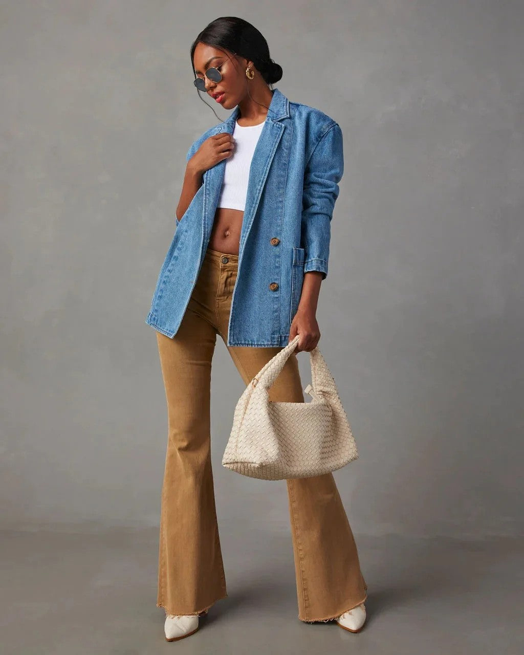 Alessio Denim Blazer