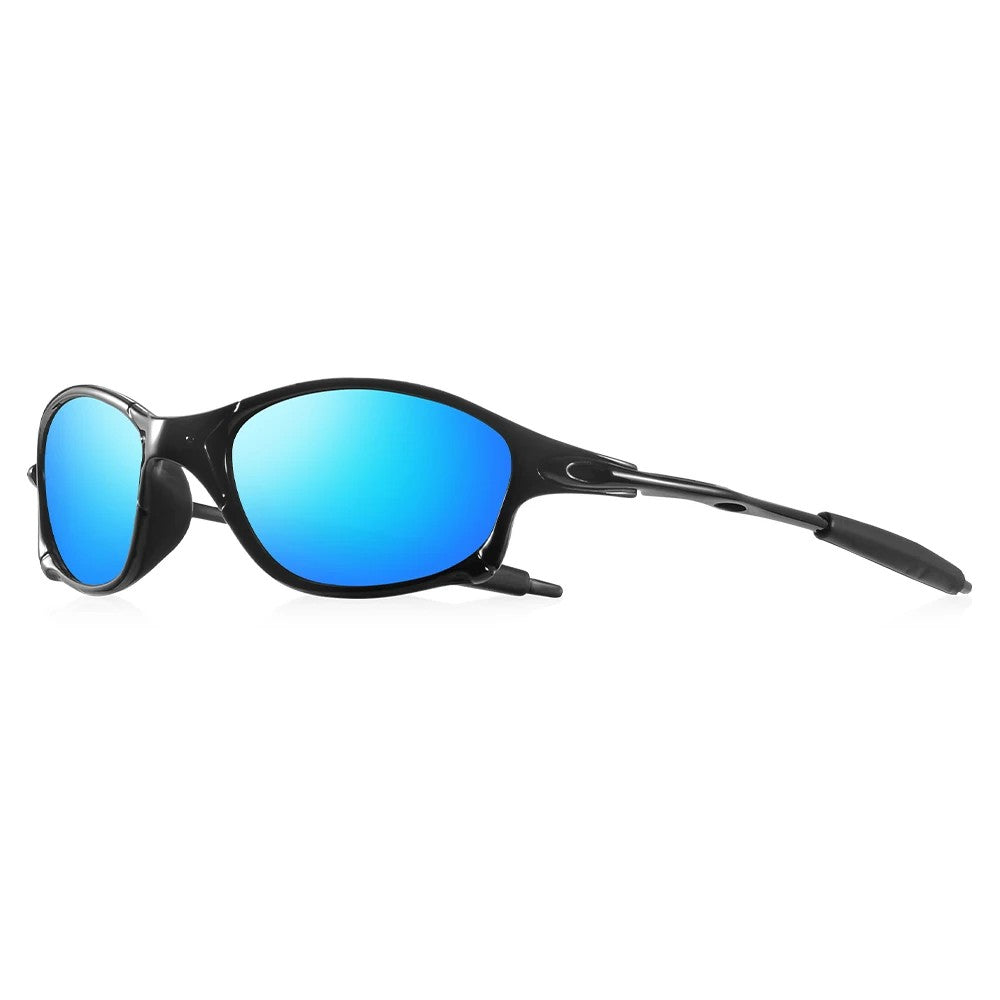 Antibes Retro Full Frame Sunglasses - Ocean Blue