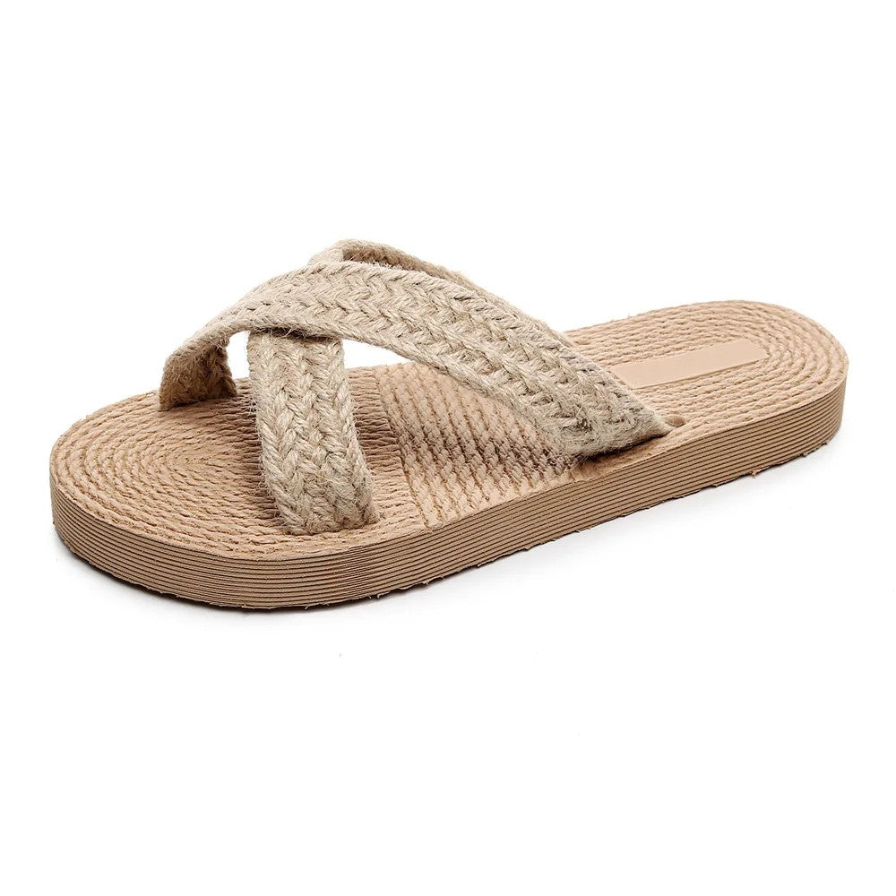 Isla Woven Flat Sandals