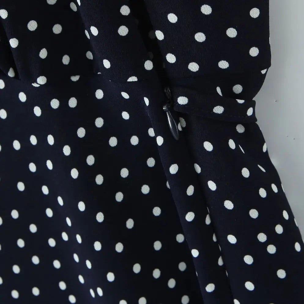 Nimes Polka Dot Dress