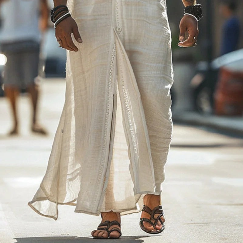Solano Button Robe