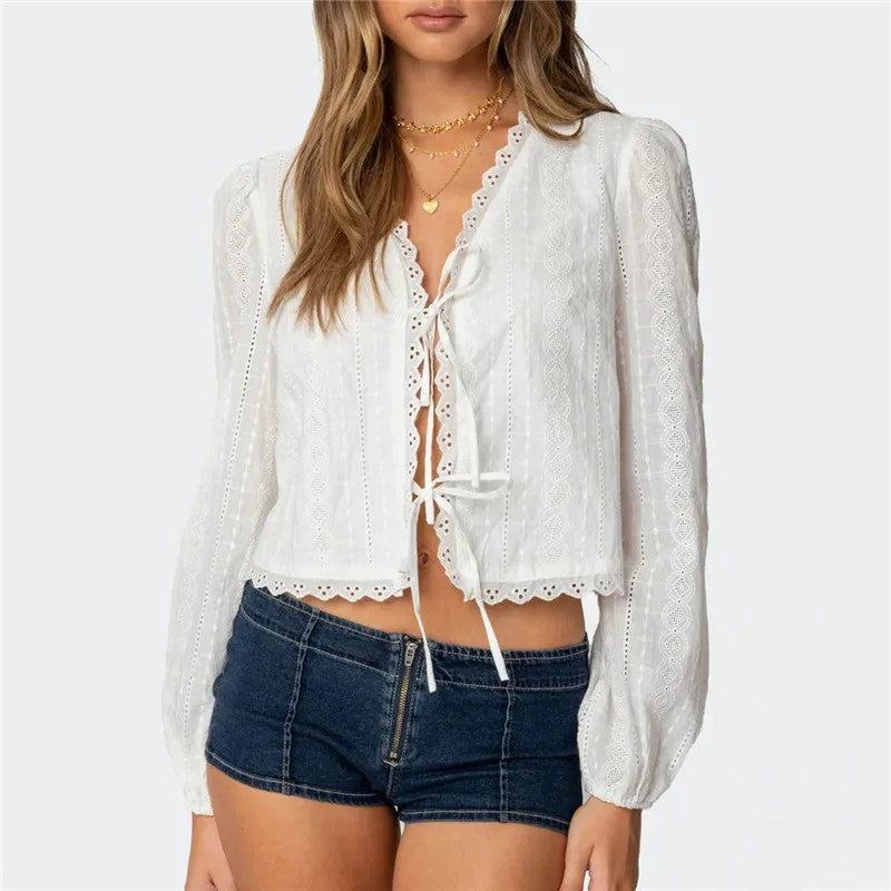 Paloma Embroidered Cardigan