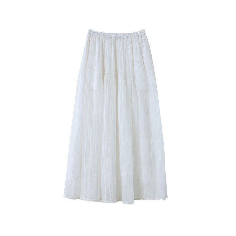 Portofino Textured Maxi Skirt