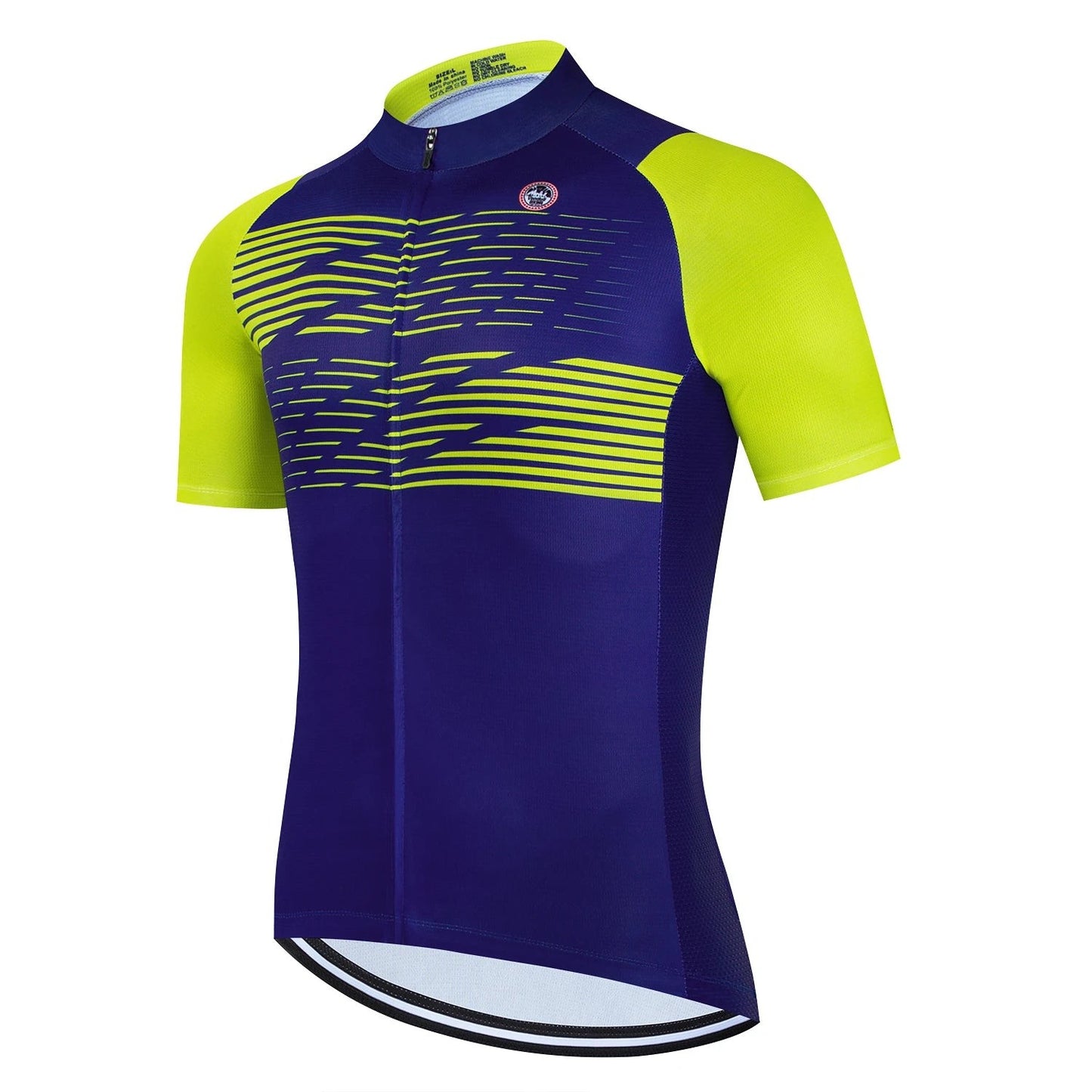 Velocity Breathable Cycling Jersey - Azure