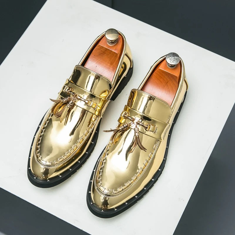 Verona Leather Loafers - Ochre