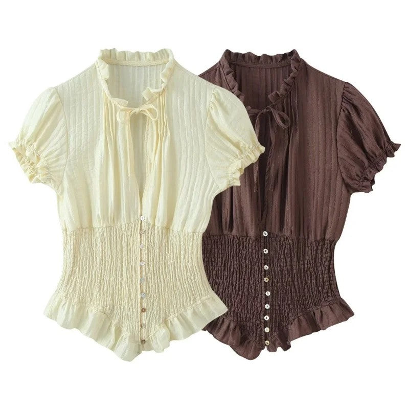 Asti Puff Sleeve Blouse