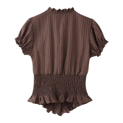 Asti Puff Sleeve Blouse