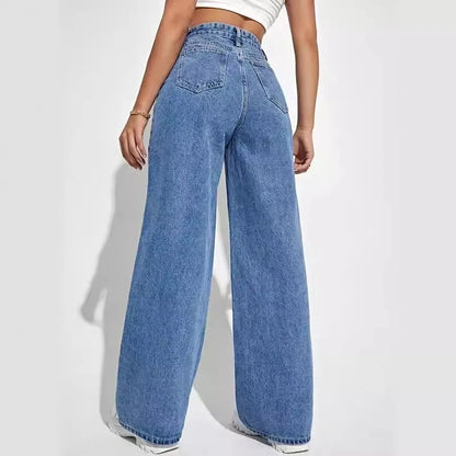 Adria Baggy Straight Jeans