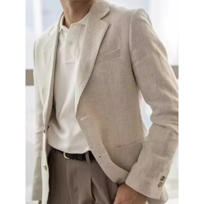 Aerio Linen Summer Blazer