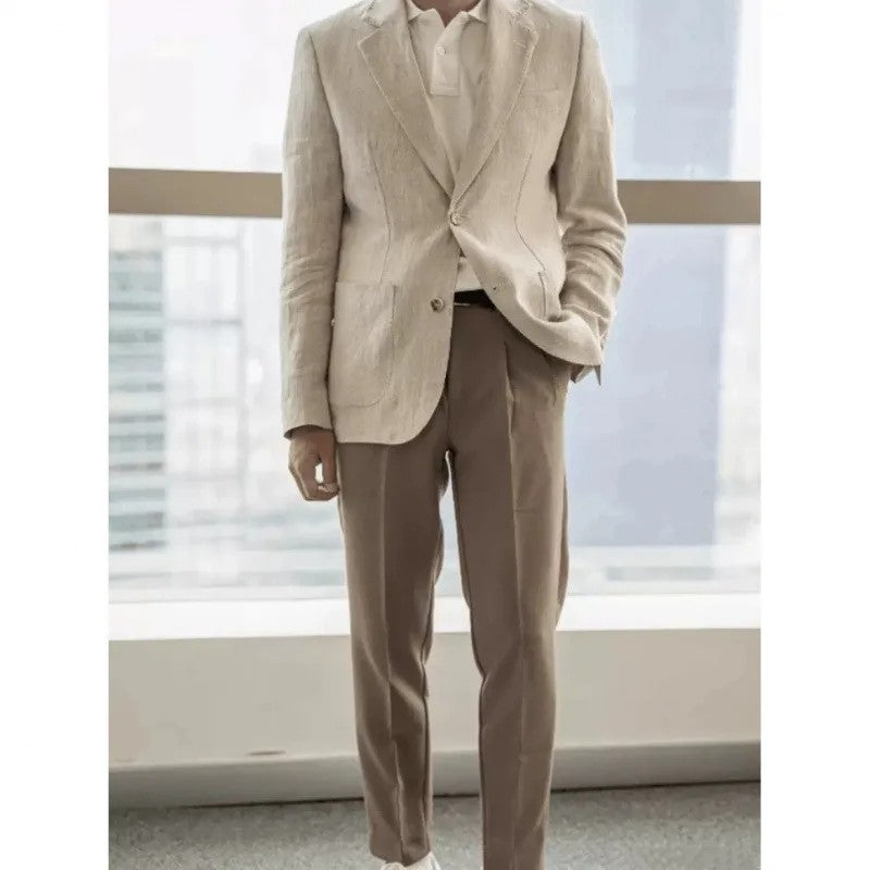 Aerio Linen Summer Blazer