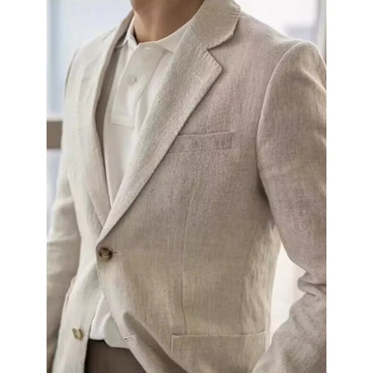 Aerio Linen Summer Blazer