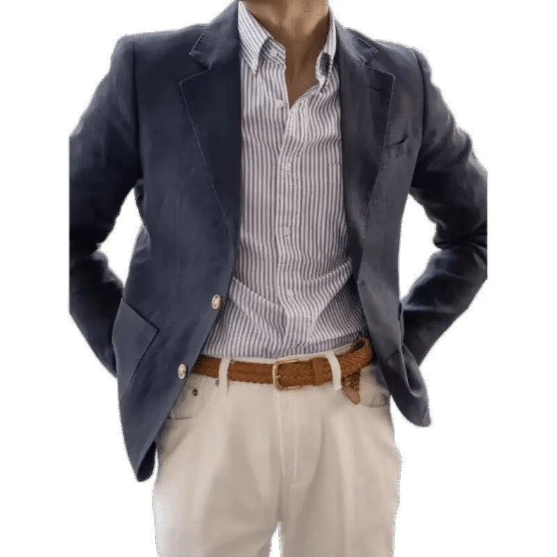 Aerio Linen Summer Blazer