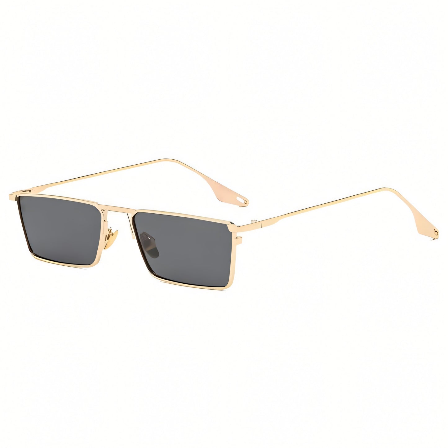 Aethel Square Frame Sunglasses - Gilded Gold