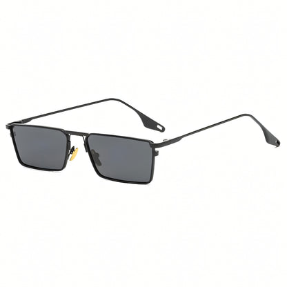 Aethel Square Frame Sunglasses - Onyx