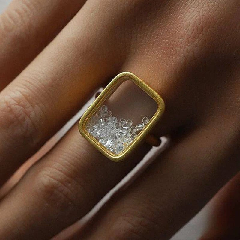 Aethera Shimmer Box Ring