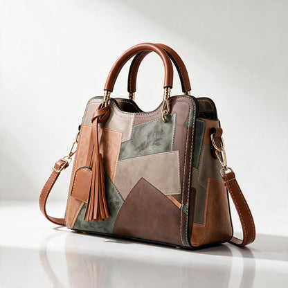 Alani Structured Handbag - Dusty Lavender