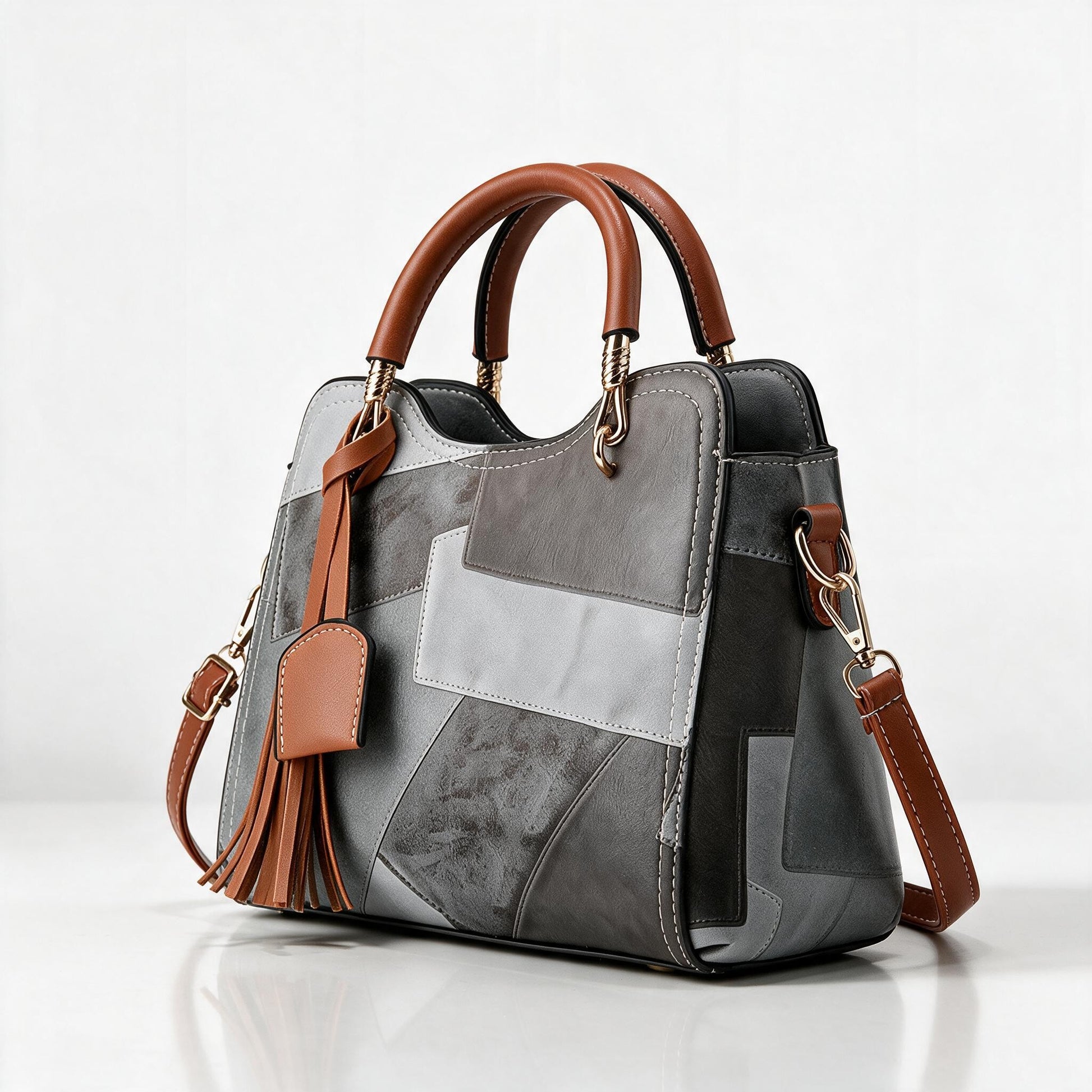 Alani Structured Handbag - Storm Gray