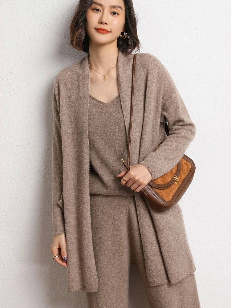 Alassio Cashmere Long Cardigan