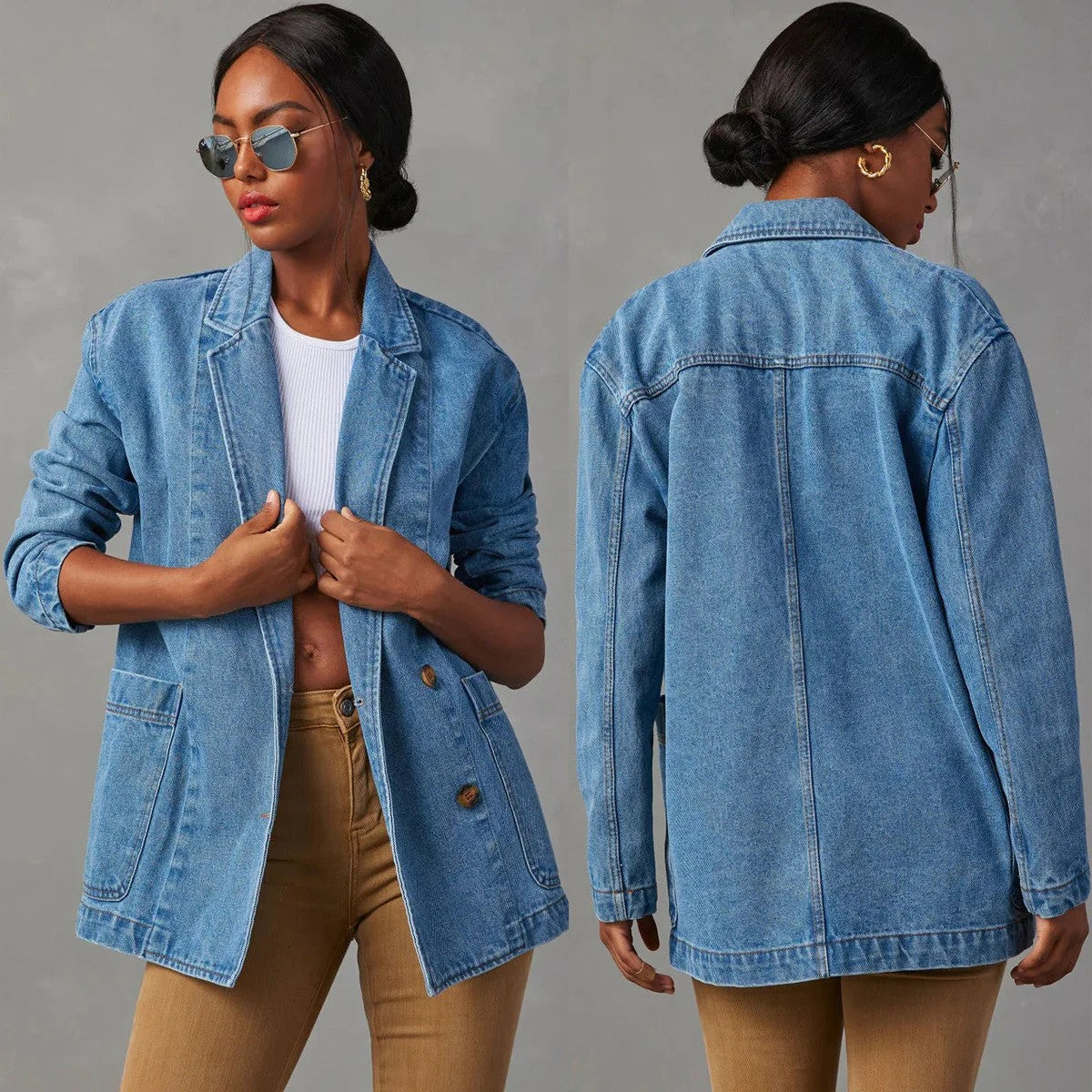 Alessio Denim Blazer