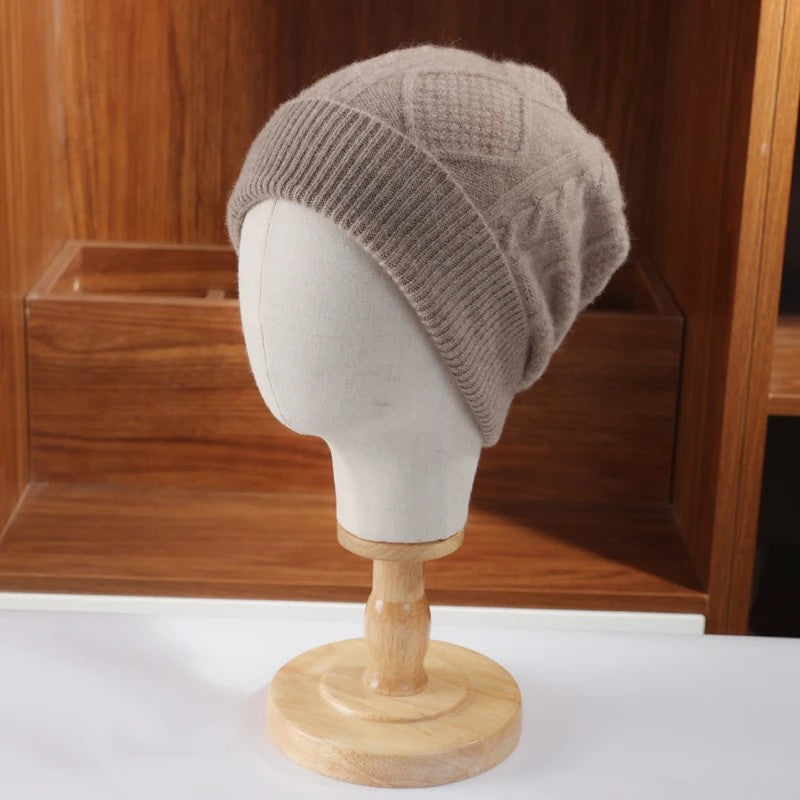 Altessa Rhombus Merino Wool Beanie