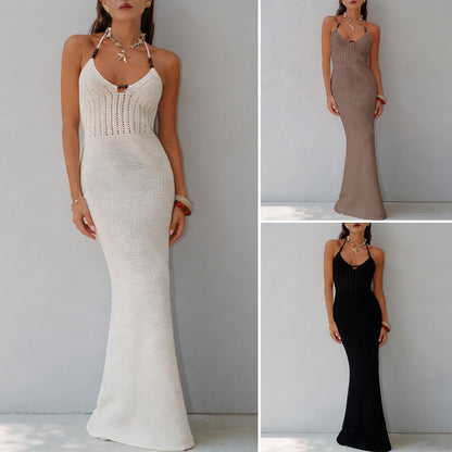 Amalfi Halter Knit Dress