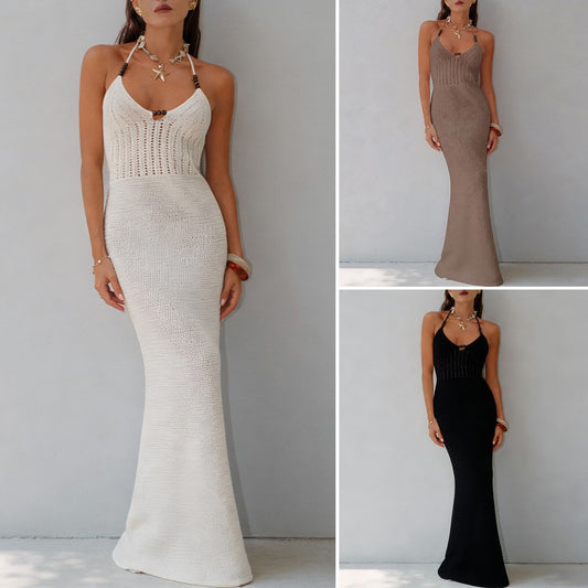Amalfi Halter Knit Dress