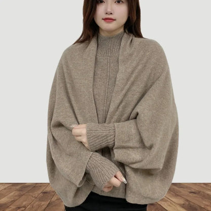 Ambrosi Cashmere Wool Cape