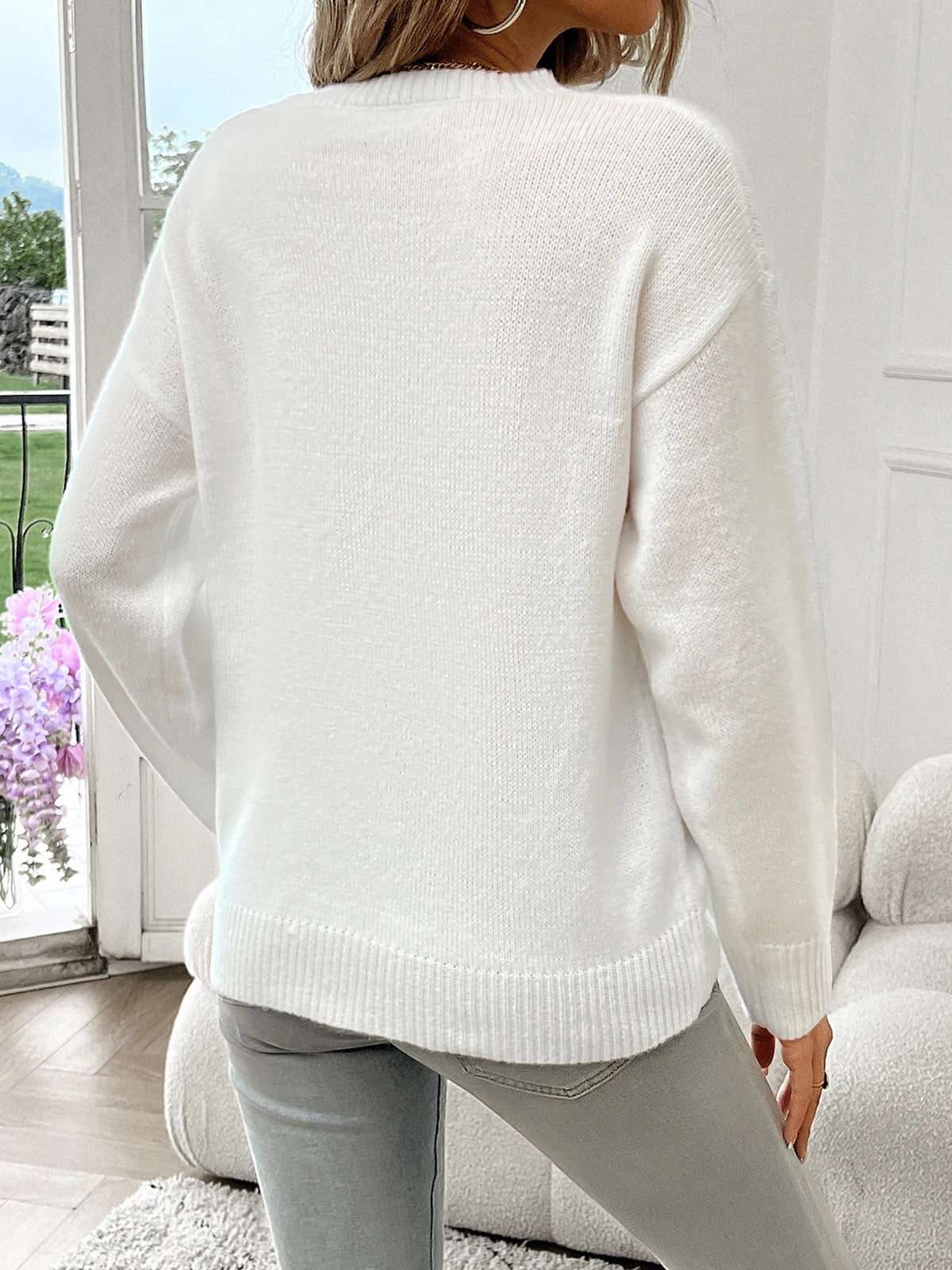 American Flag Knit Sweater