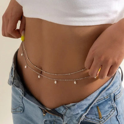 Antibes Double Pearl Chain