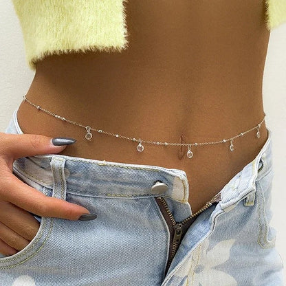 Antibes Double Pearl Chain - Sterling Silver