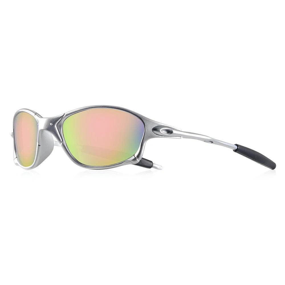 Antibes Retro Full Frame Sunglasses - Blush Pink