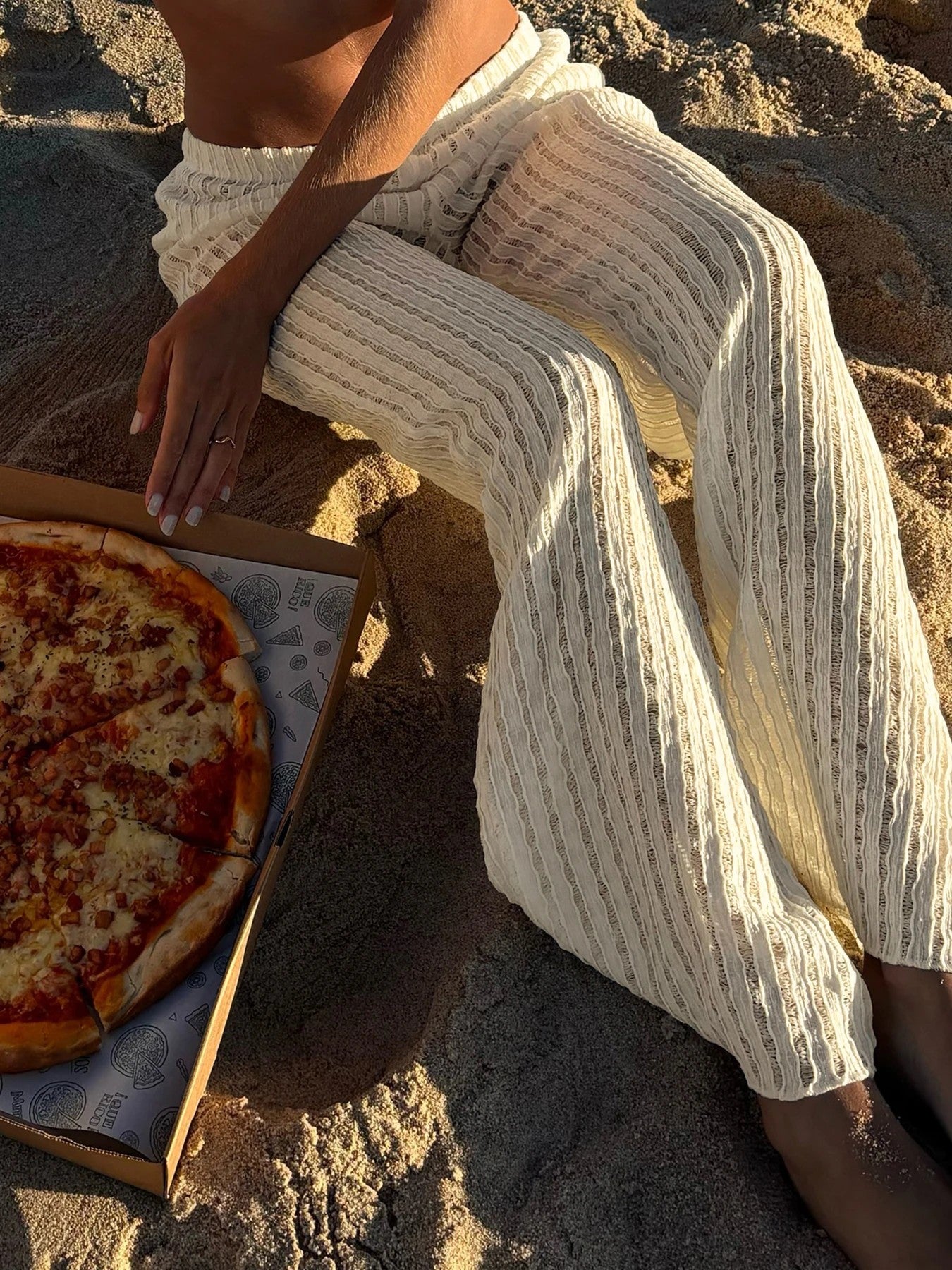 Santorini Knit Beach Pants