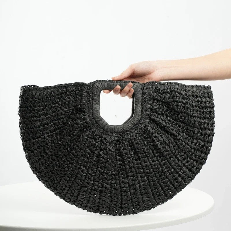 Avignon Rattan Tote Bag