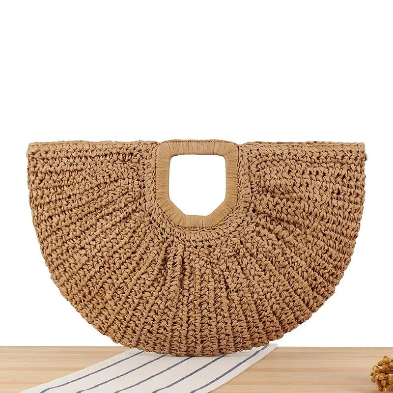 Avignon Rattan Tote Bag