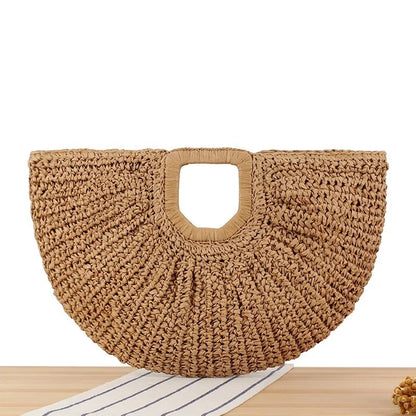 Avignon Rattan Tote Bag