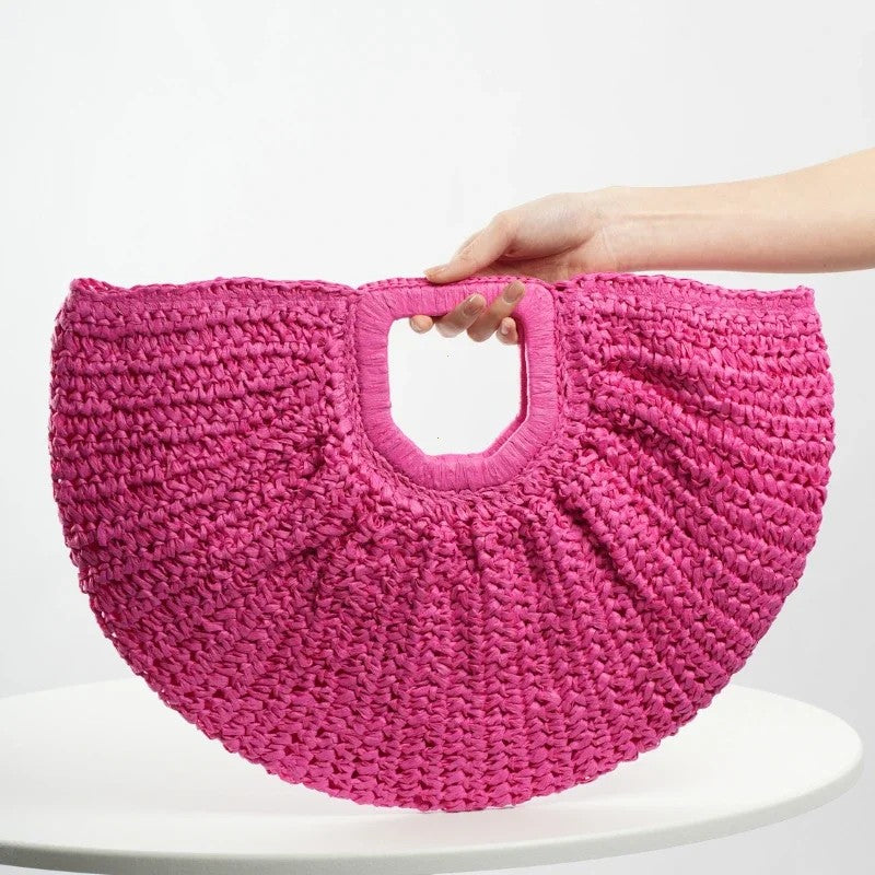 Avignon Rattan Tote Bag