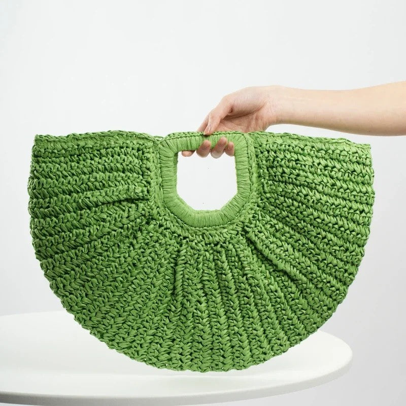 Avignon Rattan Tote Bag