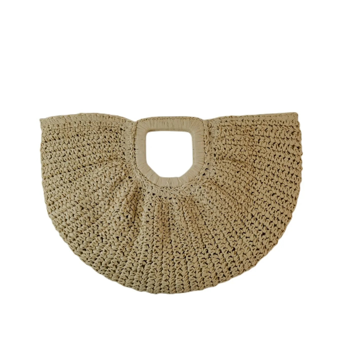 Avignon Rattan Tote Bag - Sand