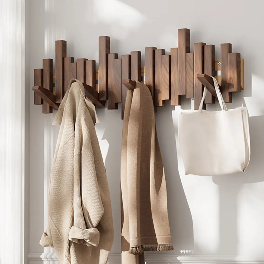 Axiom Walnut Wall Rack