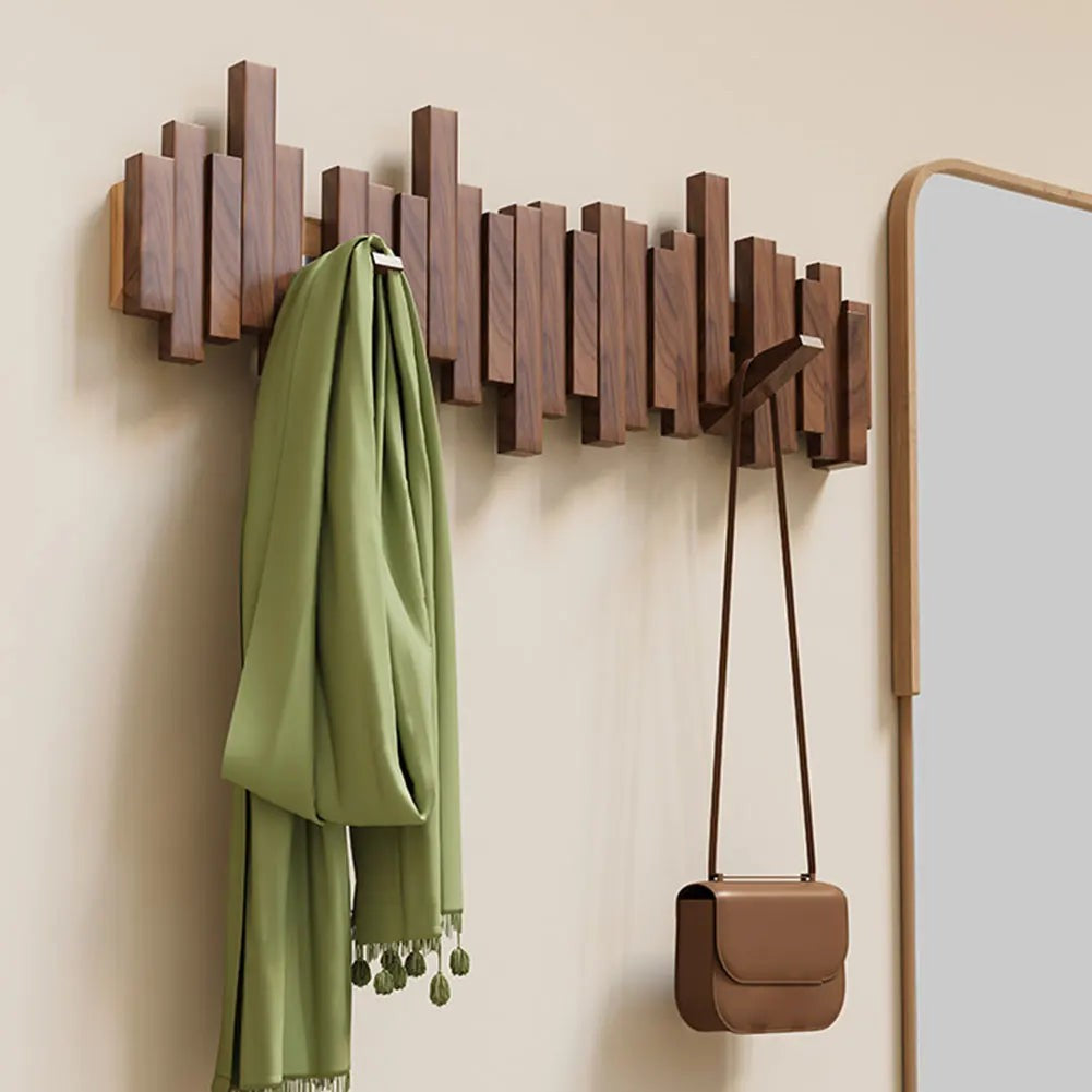 Axiom Walnut Wall Rack