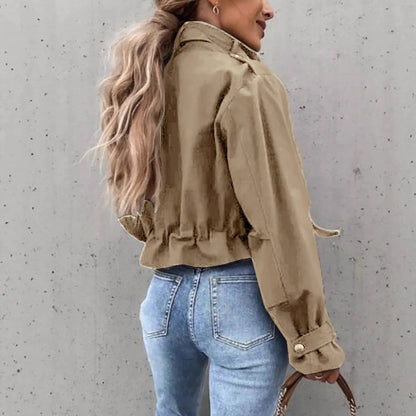 Balencio Cropped Utility Jacket