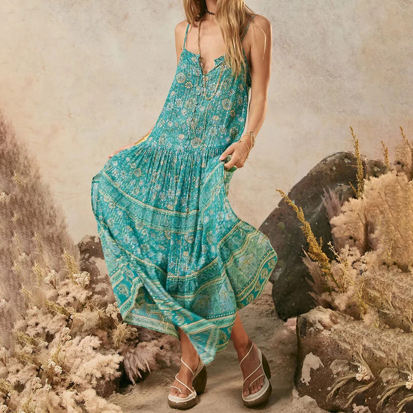 Bled Floral Maxi Dress
