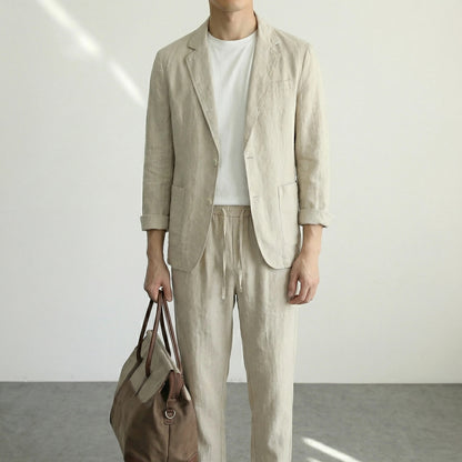 Bormio Linen Suit Jacket