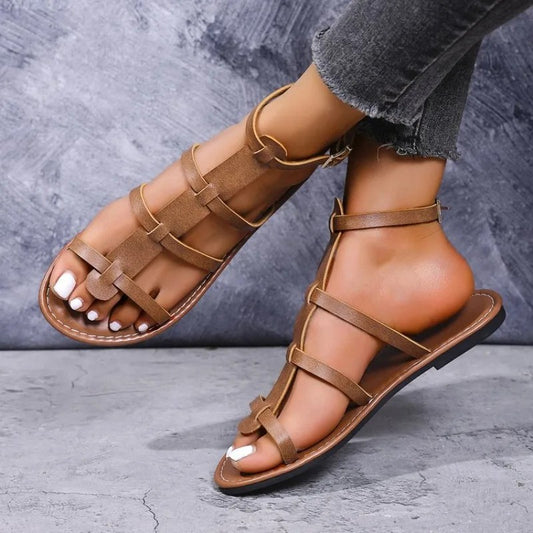 Cala Gladiator Flat Sandals