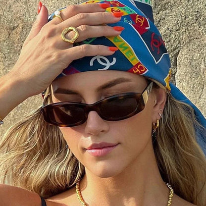 Cannes Oval Frame Sunglasses