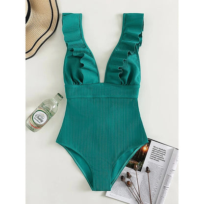 Cannes Ruffle One Piece Swimsuit