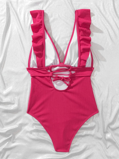 Cannes Ruffle One Piece Swimsuit
