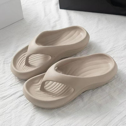 Capri Cloud Flip-Flops - Light Grey
