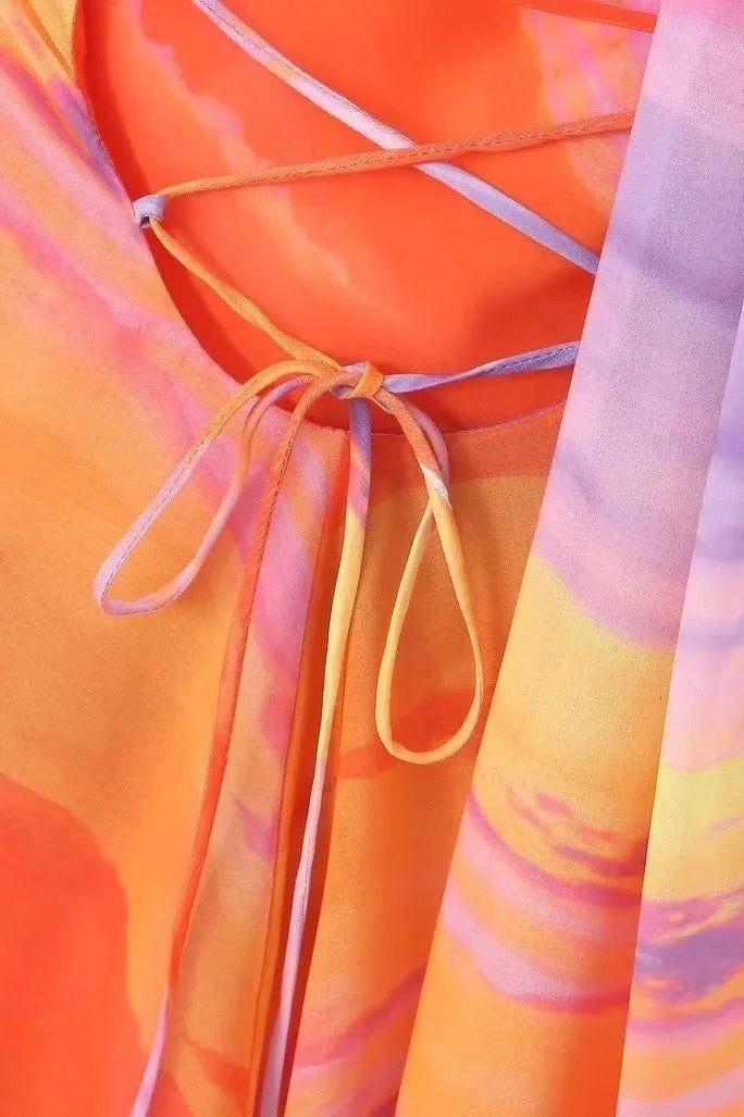 Capri Halter Mini Dress