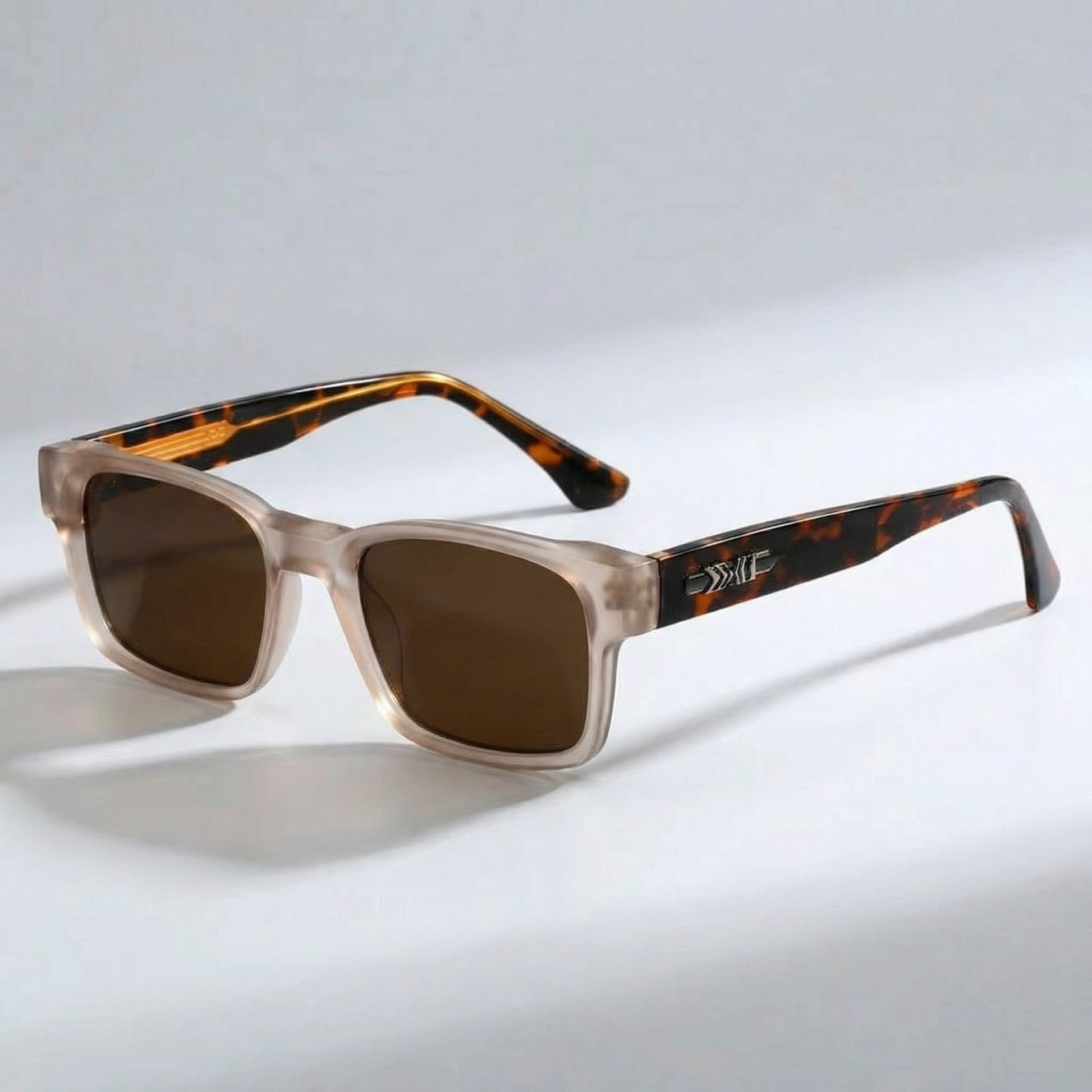 Capri Oval Sunglasses - Storm Leopard